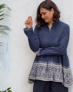 Arundhati Block Printed Cotton Kurti
