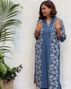 Ashalata Block Printed Cotton Kurti