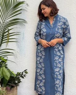 Ashalata Block Printed Cotton Kurti