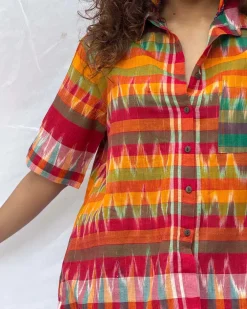 Bawri Gamcha Cotton Shirt - GMC