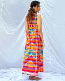 Bhanwar Gamcha Cotton Skirt - GMC
