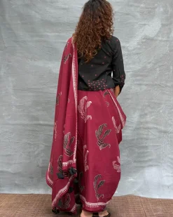 Breeze Blockprinted Cotton Saree