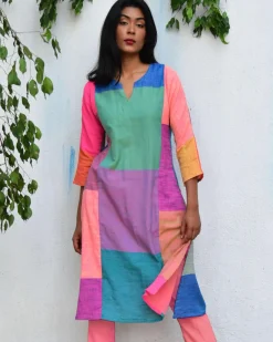Breezy Handwoven Cotton Kurta Set - RC
