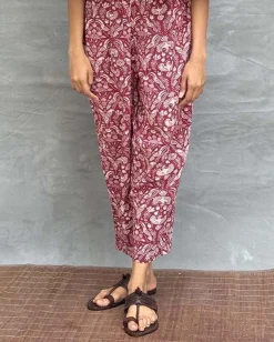 Cedar Skies Blockprinted Cotton Pant