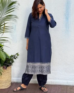 Chashni Block Printed Cotton Kurti