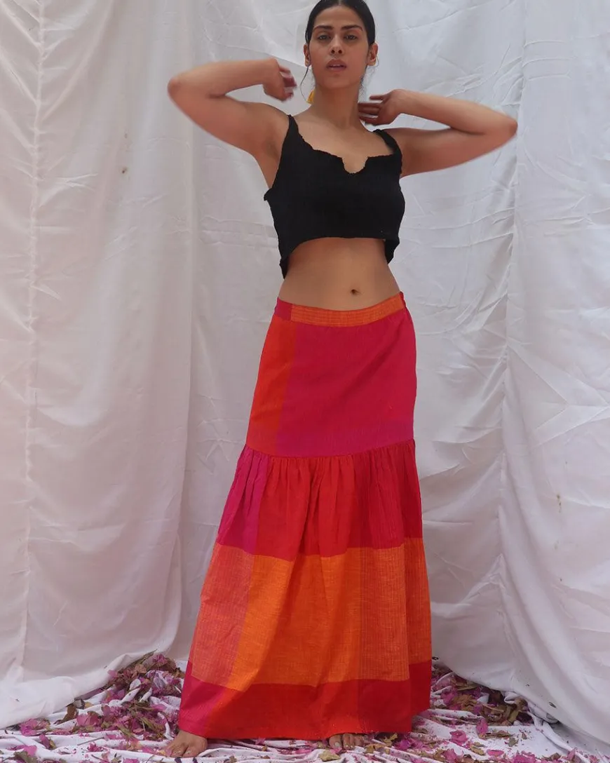 Croma Handwoven Cotton Skirt - RC