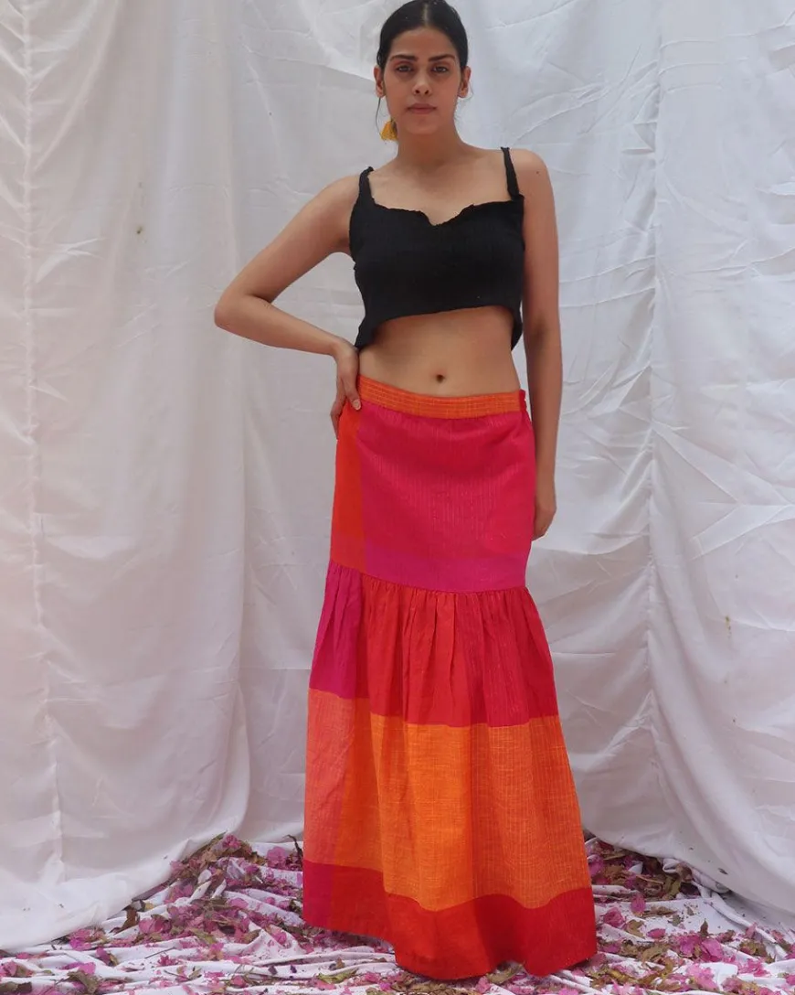 Croma Handwoven Cotton Skirt - RC