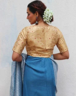 Devina Brocade Blouse - Jheel