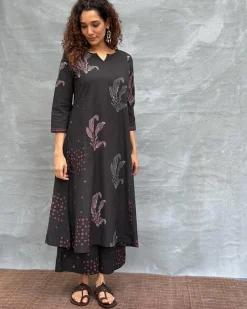 Dewlit Glow Blockprinted Cotton Kurti