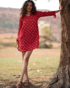 Dil Maange More Handblock Printed Cotton Dress