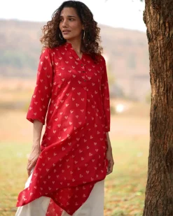 Dil Yeh Ziddi Hai Handblock Printed Cotton Kurti