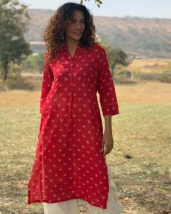 Dil Yeh Ziddi Hai Handblock Printed Cotton Kurti