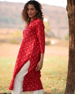 Dil Yeh Ziddi Hai Handblock Printed Cotton Kurti