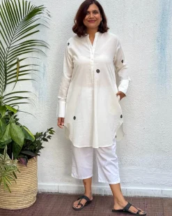 Dilafza Block Printed Cotton Kurti