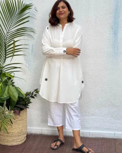 Dilafza Block Printed Cotton Kurti