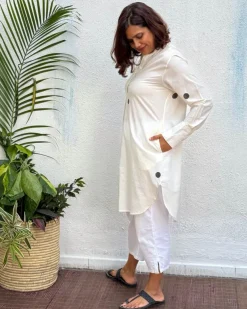 Dilafza Block Printed Cotton Kurti