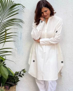 Dilafza Block Printed Cotton Kurti