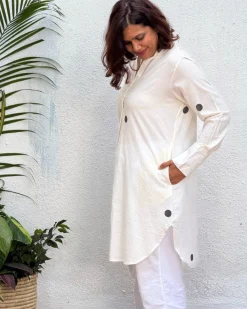 Dilafza Block Printed Cotton Kurti