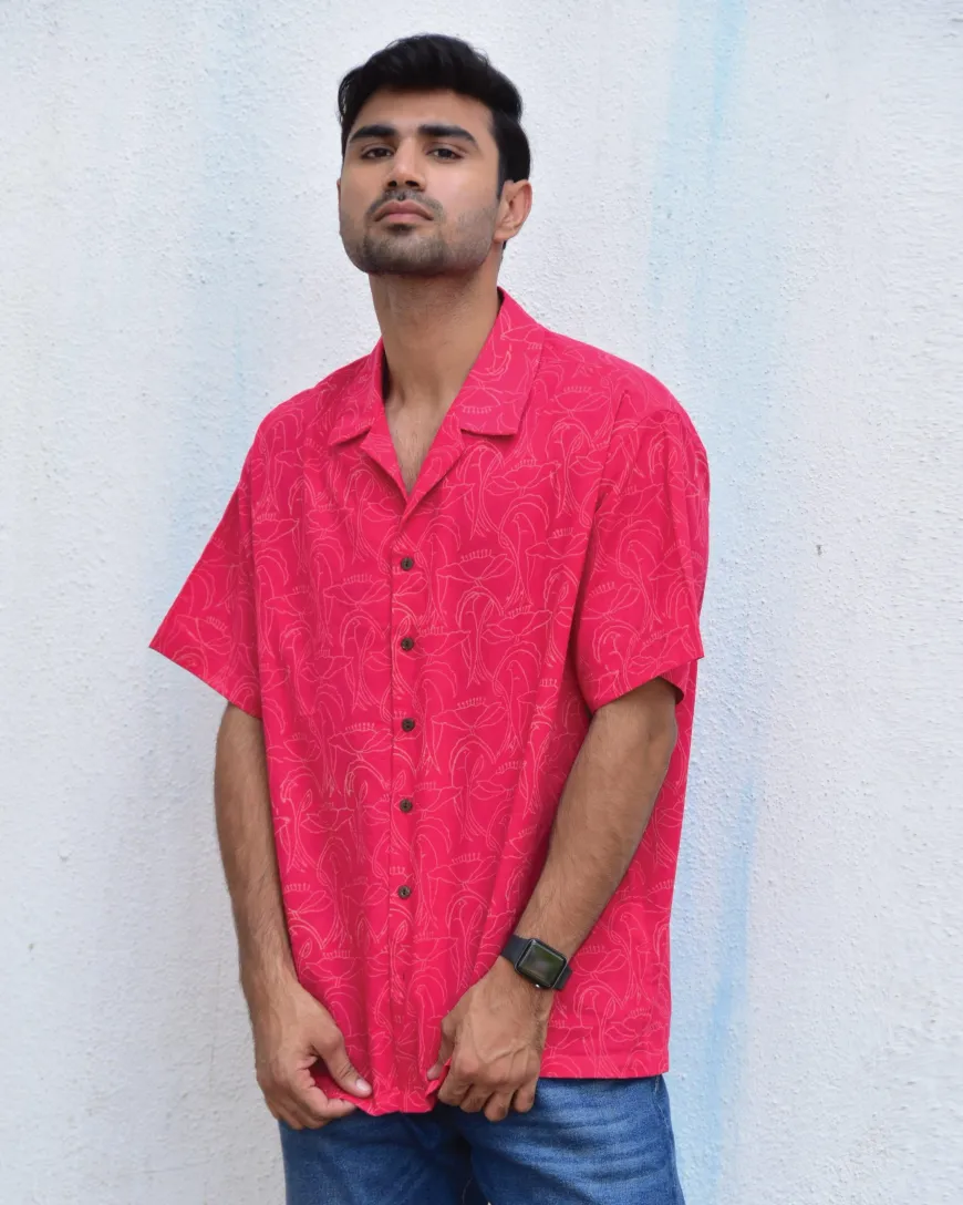 Doodlebug Handblockprinted Pure Cotton Shirt