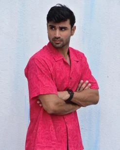 Doodlebug Handblockprinted Pure Cotton Shirt