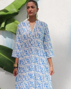 Estelle Handprinted Cotton Kurta Set - WITC