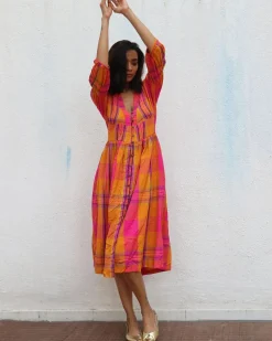 Florentine Handwoven Cotton Dress