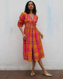 Florentine Handwoven Cotton Dress