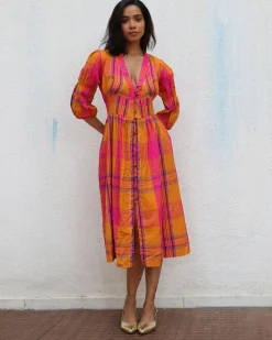 Florentine Handwoven Cotton Dress