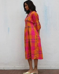 Florentine Handwoven Cotton Dress