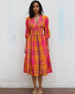 Florentine Handwoven Cotton Dress
