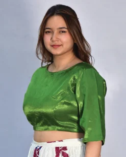 Grace Mashru Silk Blouse