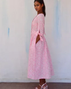 Gulpha Handblockprinted Cotton Dress-Sor