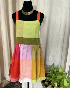 Handwoven cotton dress - Love Despite