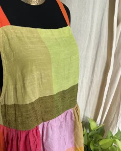 Handwoven cotton dress - Love Despite