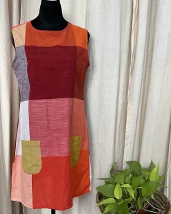 Handwoven cotton dress - Love Despite