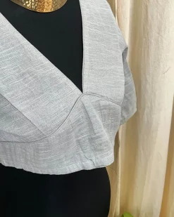 Handwoven Cotton Zari Blouse - Love Despite