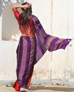 Heba Modal Silk Saree - Rang