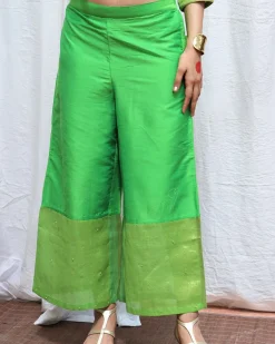 Heera Handwoven Cotton Zari Kurta Set - Zari