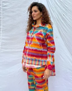 Hirna Gamcha Cotton Shirt - GMC
