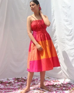 Holo Handwoven Cotton Dress - RC