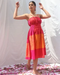 Holo Handwoven Cotton Dress - RC