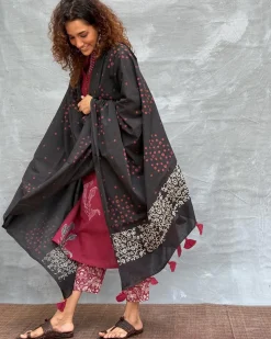 Hymn of Hills Blockprinted Cotton Dupatta