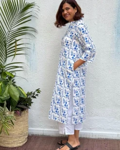 Indrani Block Printed Cotton Kurti
