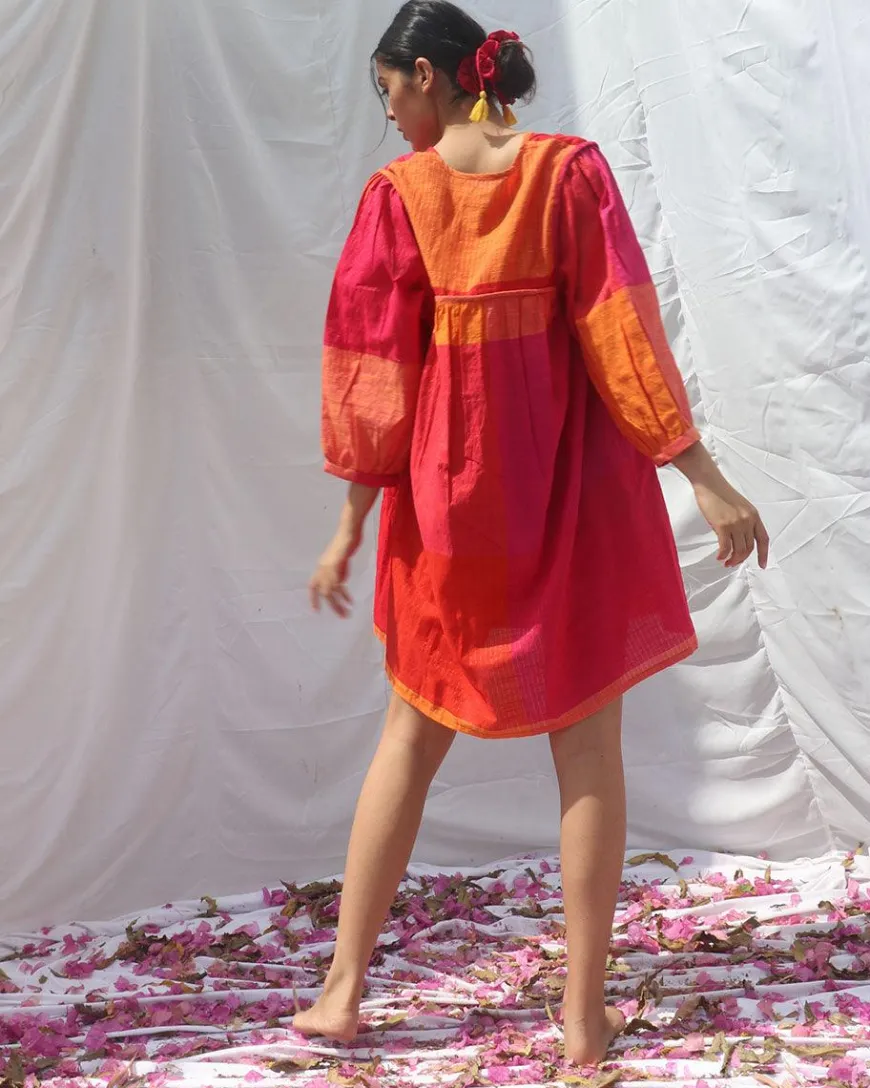 Iridian Handwoven Cotton Dress - RC