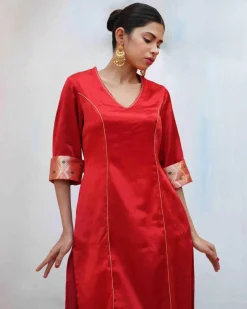 Ishq Mashru Silk Kurti & Bottom SET OF 2 - Sufiyana