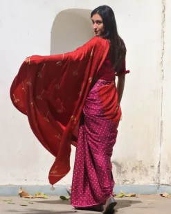 Jannah Modal Silk Saree - Rang