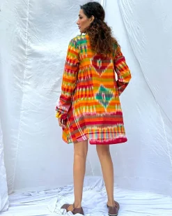 Kajri Gamcha Cotton Dress - GMC