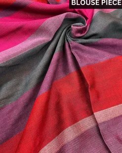 Kashish Handwoven Cotton Saree - Holi