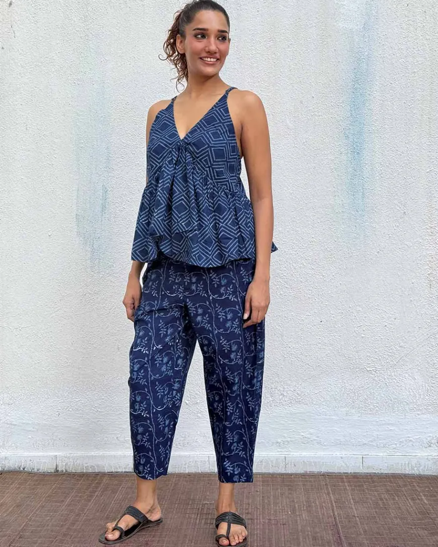 Kastoree Blockprinted Cotton Top
