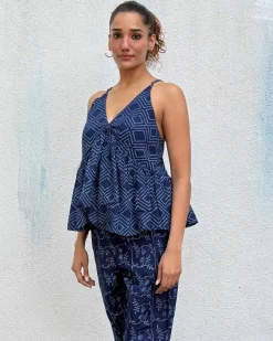 Kastoree Blockprinted Cotton Top